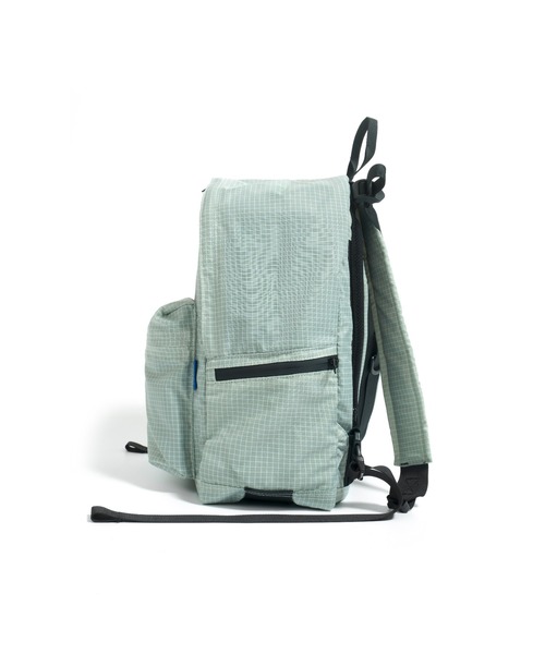 OFFWINTER(オフウィンター)の「【OFFWINTER】大容量 多収納 テトラ型 アウトドア テック バックパック / チェック柄(バックパック/リュック・メンズ・ダークグリーン/イエロー/ブラック/ミント・FREE)」の15枚目の写真