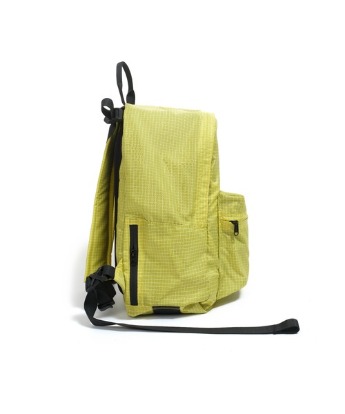 OFFWINTER(オフウィンター)の「【OFFWINTER】大容量 多収納 テトラ型 アウトドア テック バックパック / チェック柄(バックパック/リュック・メンズ・ダークグリーン/イエロー/ブラック/ミント・FREE)」の20枚目の写真