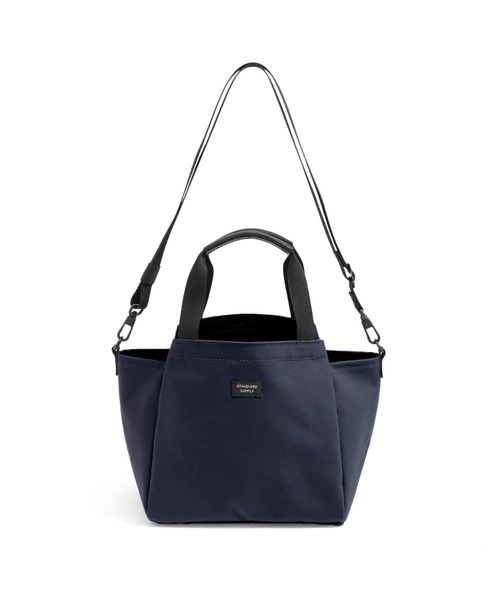 STANDARD SUPPLY(スタンダードサプライ)の「スタンダードサプライ / SIMPLICITY シンプリシティ / 2WAY FOLD TOTE S 2ウェイフォールドトートS(トートバッグ・レディース・チャコールグレー/ブラック/マスタード/モカ/グリーン/ブルー/ダークネイビー/ダークパープル/グレー/サンドベージュ・FREE)」の8枚目の写真