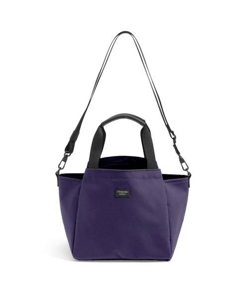 STANDARD SUPPLY(スタンダードサプライ)の「スタンダードサプライ / SIMPLICITY シンプリシティ / 2WAY FOLD TOTE S 2ウェイフォールドトートS(トートバッグ・レディース・チャコールグレー/ブラック/マスタード/モカ/グリーン/ブルー/ダークネイビー/ダークパープル/グレー/サンドベージュ・FREE)」の9枚目の写真