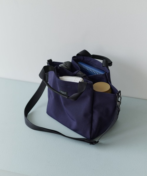 STANDARD SUPPLY(スタンダードサプライ)の「スタンダードサプライ / SIMPLICITY シンプリシティ / 2WAY FOLD TOTE S 2ウェイフォールドトートS(トートバッグ・レディース・チャコールグレー/ブラック/マスタード/モカ/グリーン/ブルー/ダークネイビー/ダークパープル/グレー/サンドベージュ・FREE)」の12枚目の写真