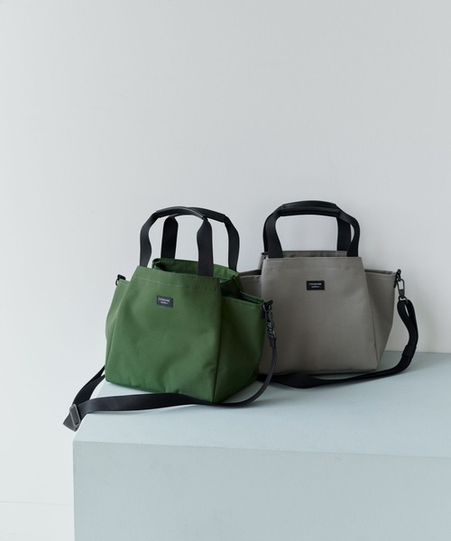 STANDARD SUPPLY(スタンダードサプライ)の「スタンダードサプライ / SIMPLICITY シンプリシティ / 2WAY FOLD TOTE S 2ウェイフォールドトートS(トートバッグ・レディース・チャコールグレー/ブラック/マスタード/モカ/グリーン/ブルー/ダークネイビー/ダークパープル/グレー/サンドベージュ・FREE)」の11枚目の写真