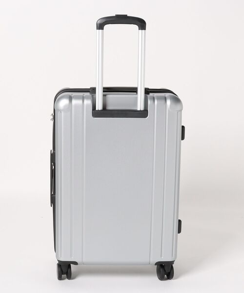 ACE(エース)の「RIMINI/リミニ フラミニア スーツケース 5泊-7泊 51-63L 4kg エキスパンダブル 05122(スーツケース/キャリーバッグ・レディース・シルバー・FREE)」の4枚目の写真