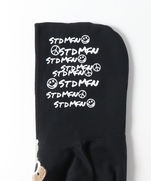 STUD MUFFIN(スタッドマフィン)の「STUD MUFFIN/スタッドマフィン/カートベアプルPK(パーカー・メンズ・ブラック・2)」の3枚目の写真