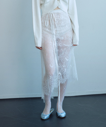 EDIT. FOR LULU | 【HELLA/ヘラ】 2way Layered Lace Wrap Skirt(スカート)
