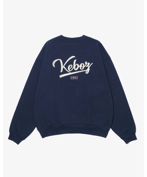 KEBOZ(ケボズ)の「ICON SWEAT CREWNECK(スウェット・メンズ・アッシュグレー/ブラック/ネイビー/チャコールグレー/ダークグリーン・S/M/L/XL/2XL)」の5枚目の写真