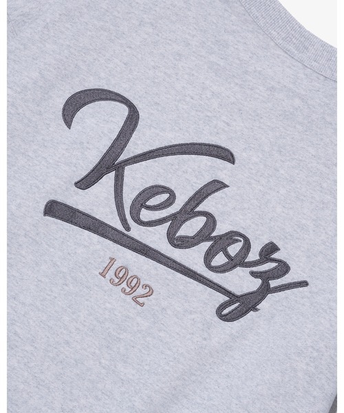 KEBOZ(ケボズ)の「ICON SWEAT CREWNECK(スウェット・メンズ・アッシュグレー/ブラック/ネイビー/チャコールグレー/ダークグリーン・S/M/L/XL/2XL)」の15枚目の写真
