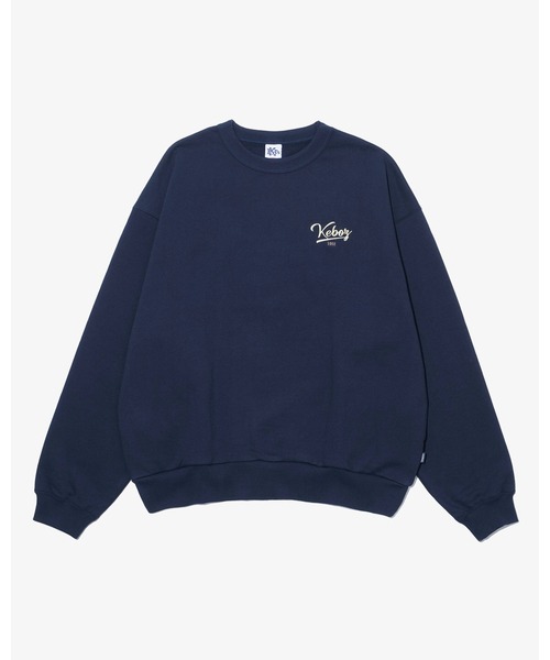 KEBOZ(ケボズ)の「ICON SWEAT CREWNECK(スウェット・メンズ・アッシュグレー/ブラック/ネイビー/チャコールグレー/ダークグリーン・S/M/L/XL/2XL)」の14枚目の写真