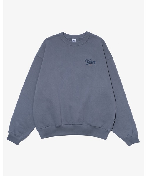 KEBOZ(ケボズ)の「ICON SWEAT CREWNECK(スウェット・メンズ・アッシュグレー/ブラック/ネイビー/チャコールグレー/ダークグリーン・S/M/L/XL/2XL)」の10枚目の写真