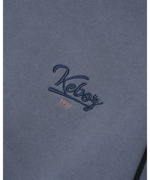 KEBOZ(ケボズ)の「ICON SWEAT CREWNECK(スウェット・メンズ・アッシュグレー/ブラック/ネイビー/チャコールグレー/ダークグリーン・S/M/L/XL/2XL)」の9枚目の写真
