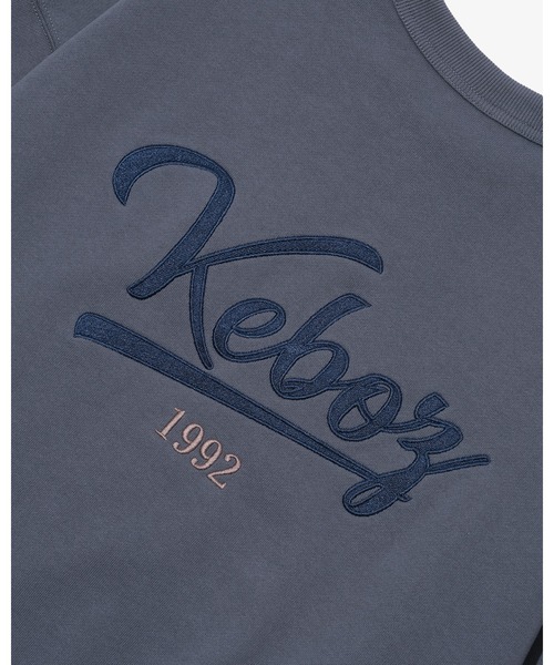 KEBOZ(ケボズ)の「ICON SWEAT CREWNECK(スウェット・メンズ・アッシュグレー/ブラック/ネイビー/チャコールグレー/ダークグリーン・S/M/L/XL/2XL)」の7枚目の写真
