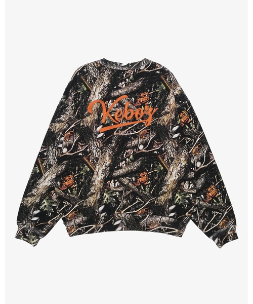 KEBOZ(ケボズ)の「ICON SWEAT CREWNECK(スウェット・メンズ・アッシュグレー/ブラック/ネイビー/チャコールグレー/ダークグリーン・S/M/L/XL/2XL)」の6枚目の写真