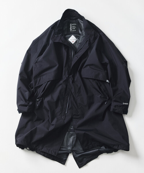+phenix（プラスフェニックス）の「+phenix/プラスフェニックス 別注 GORE-TEX WINDSTOPPER M65 MODS COAT/ゴアテックス ウインドストッパー M65 モッズコート（モッズコート・メンズ・ブラック/チャコールグレー/オリーブ/ネイビー・SMALL/MEDIUM/LARGE）」の22枚目の写真