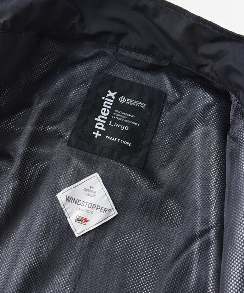 +phenix（プラスフェニックス）の「+phenix/プラスフェニックス 別注 GORE-TEX WINDSTOPPER M65 MODS COAT/ゴアテックス ウインドストッパー M65 モッズコート（モッズコート・メンズ・ブラック/チャコールグレー/オリーブ/ネイビー・SMALL/MEDIUM/LARGE）」の11枚目の写真