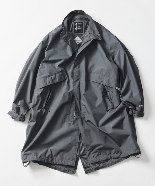 +phenix（プラスフェニックス）の「+phenix/プラスフェニックス 別注 GORE-TEX WINDSTOPPER M65 MODS COAT/ゴアテックス ウインドストッパー M65 モッズコート（モッズコート・メンズ・ブラック/チャコールグレー/オリーブ/ネイビー・SMALL/MEDIUM/LARGE）」の3枚目の写真
