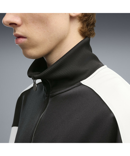 PUMA(プーマ)の「PUMA プーマ メンズ T7 ラブ オブ ザ キャット リラックスド トラックジャケ(ジャージ・メンズ・グレー系/ブラック・XX-LARGE/SMALL/MEDIUM/LARGE/X-LARGE)」の3枚目の写真