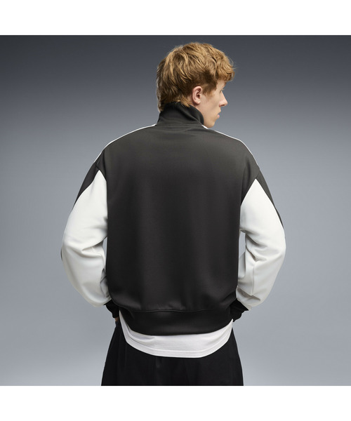 PUMA(プーマ)の「PUMA プーマ メンズ T7 ラブ オブ ザ キャット リラックスド トラックジャケ(ジャージ・メンズ・グレー系/ブラック・XX-LARGE/SMALL/MEDIUM/LARGE/X-LARGE)」の5枚目の写真