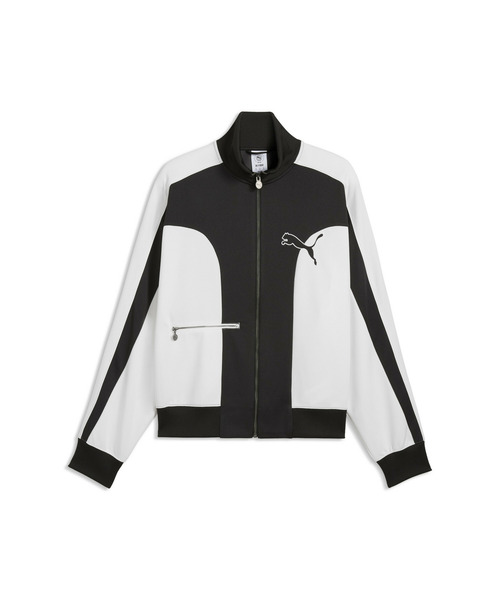 PUMA(プーマ)の「PUMA プーマ メンズ T7 ラブ オブ ザ キャット リラックスド トラックジャケ(ジャージ・メンズ・グレー系/ブラック・XX-LARGE/SMALL/MEDIUM/LARGE/X-LARGE)」の6枚目の写真