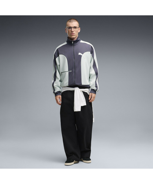 PUMA(プーマ)の「PUMA プーマ メンズ T7 ラブ オブ ザ キャット リラックスド トラックジャケ(ジャージ・メンズ・グレー系/ブラック・XX-LARGE/SMALL/MEDIUM/LARGE/X-LARGE)」の9枚目の写真