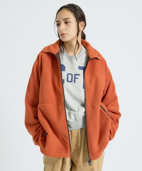 WILD THINGS(ワイルドシングス)の「【WILD THINGS / ワイルドシングス】BULKY FLEECE JACKET / バルキーフリースジャケット(ブルゾン・メンズ・ブラック/グレー/オレンジ系その他・M/L)」の22枚目の写真