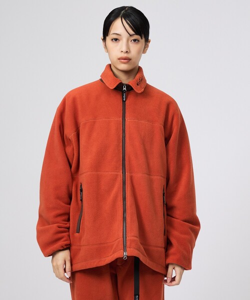 WILD THINGS(ワイルドシングス)の「【WILD THINGS / ワイルドシングス】BULKY FLEECE JACKET / バルキーフリースジャケット(ブルゾン・メンズ・ブラック/グレー/オレンジ系その他・M/L)」の16枚目の写真