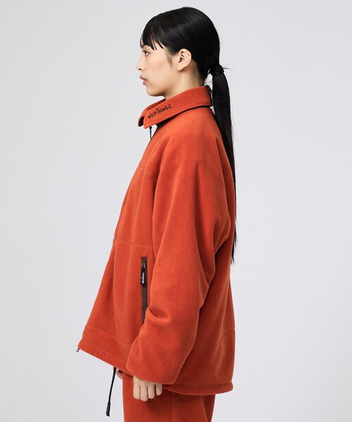 WILD THINGS(ワイルドシングス)の「【WILD THINGS / ワイルドシングス】BULKY FLEECE JACKET / バルキーフリースジャケット(ブルゾン・メンズ・ブラック/グレー/オレンジ系その他・M/L)」の17枚目の写真