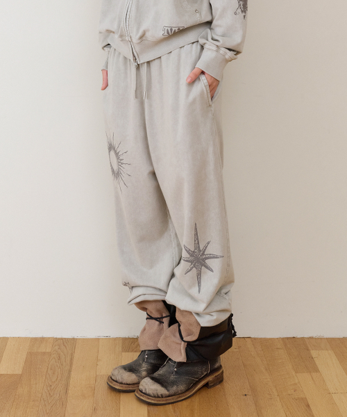 THEVINYLHOUSE（ザバイニルハウス）の「RODEO WASHED SWEAT PANTS BEIGE（スウェットパンツ・メンズ・その他・SMALL/MEDIUM/LARGE）」の3枚目の写真