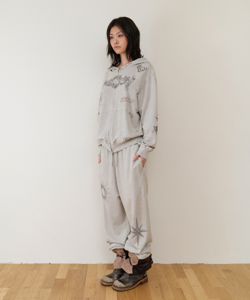 THEVINYLHOUSE（ザバイニルハウス）の「RODEO WASHED SWEAT PANTS BEIGE（スウェットパンツ・メンズ・その他・SMALL/MEDIUM/LARGE）」の7枚目の写真