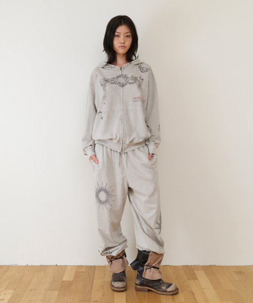 THEVINYLHOUSE（ザバイニルハウス）の「RODEO WASHED SWEAT PANTS BEIGE（スウェットパンツ・メンズ・その他・SMALL/MEDIUM/LARGE）」の9枚目の写真