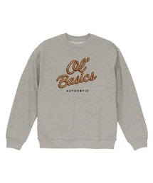 Ol' Basics(オール・ベーシックス) トレーナー スウェット ロープロゴ プリント 裏毛 トップス メンズ ユニセックス