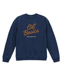 Ol' Basics(オール・ベーシックス) トレーナー スウェット ロープロゴ プリント 裏毛 トップス メンズ ユニセックス