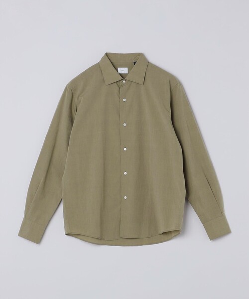 SHIPS（シップス）の「MADE IN JAPAN SMOOTH TEX ワイドカラー ワッシャー シャツ（シャツ/ブラウス・メンズ・ホワイト/ライトブルー/ライトブラウン・SMALL/MEDIUM/LARGE/X-LARGE）」の11枚目の写真