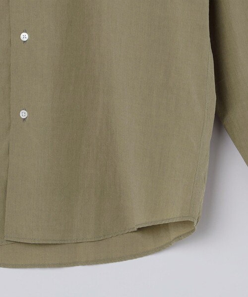 SHIPS（シップス）の「MADE IN JAPAN SMOOTH TEX ワイドカラー ワッシャー シャツ（シャツ/ブラウス・メンズ・ホワイト/ライトブルー/ライトブラウン・SMALL/MEDIUM/LARGE/X-LARGE）」の14枚目の写真