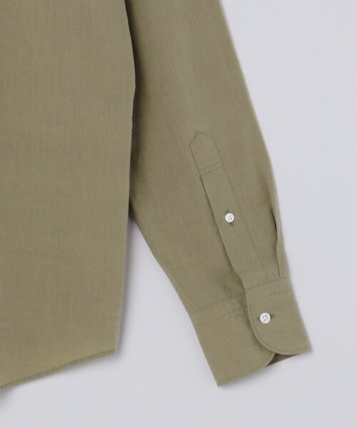 SHIPS（シップス）の「MADE IN JAPAN SMOOTH TEX ワイドカラー ワッシャー シャツ（シャツ/ブラウス・メンズ・ホワイト/ライトブルー/ライトブラウン・SMALL/MEDIUM/LARGE/X-LARGE）」の15枚目の写真