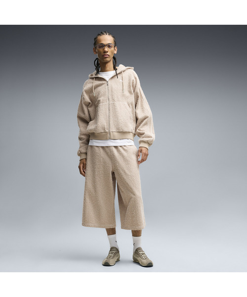 PUMA(プーマ)の「PUMA プーマ メンズ T7 バミューダ パンツ(その他パンツ・メンズ・ベージュ/ダークグレー・LARGE/MEDIUM/SMALL/X-LARGE)」の1枚目の写真