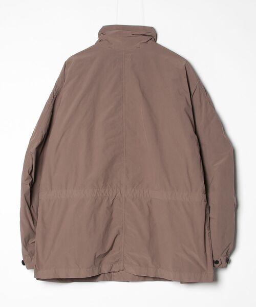 ATON（エイトン）の「【ATON】 AIR WEATHER SHORT MODS COAT（ミリタリージャケット・メンズ・キャメル・4）」の11枚目の写真