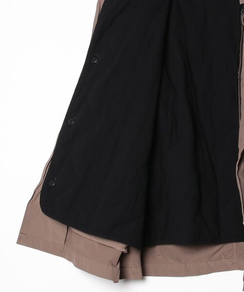 ATON（エイトン）の「【ATON】 AIR WEATHER SHORT MODS COAT（ミリタリージャケット・メンズ・キャメル・4）」の12枚目の写真
