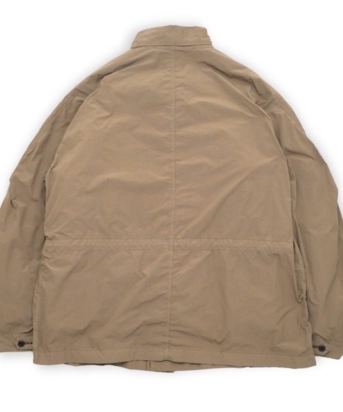 ATON（エイトン）の「【ATON】 AIR WEATHER SHORT MODS COAT（ミリタリージャケット・メンズ・キャメル・4）」の10枚目の写真
