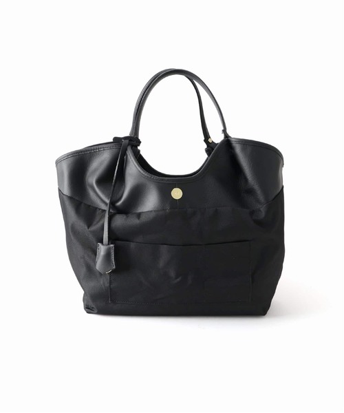 SLOBE IENA(スローブイエナ)の「《WEB限定/追加10》ANTONELLO MASI SLOBE別注 レザートートバッグ(トートバッグ・レディース・ブラック・FREE)」の3枚目の写真