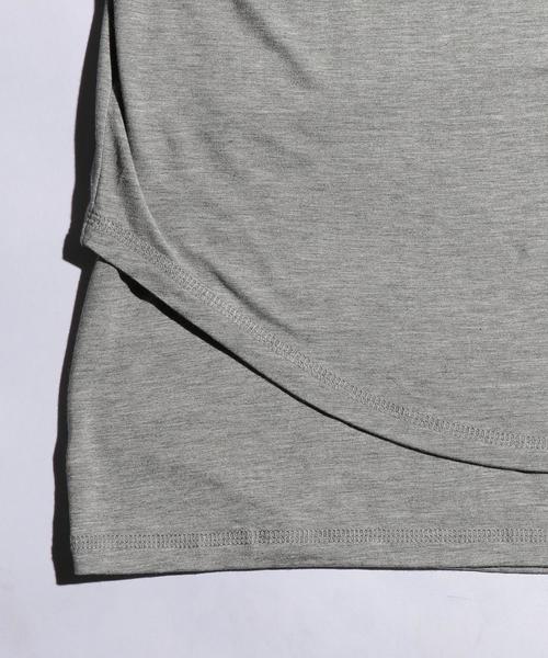 STAMPD(スタンプド)の「<STAMPD(スタンプド)> W/LAYER SCALLOP T/Tシャツ(Tシャツ/カットソー・メンズ・ホワイト/オリーブ/グレー・MEDIUM/SMALL)」の14枚目の写真