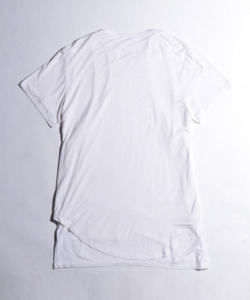 STAMPD(スタンプド)の「<STAMPD(スタンプド)> W/LAYER SCALLOP T/Tシャツ(Tシャツ/カットソー・メンズ・ホワイト/オリーブ/グレー・MEDIUM/SMALL)」の12枚目の写真