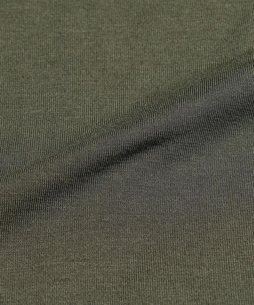 STAMPD(スタンプド)の「<STAMPD(スタンプド)> W/LAYER SCALLOP T/Tシャツ(Tシャツ/カットソー・メンズ・ホワイト/オリーブ/グレー・MEDIUM/SMALL)」の4枚目の写真