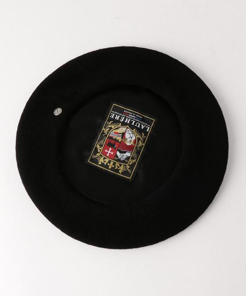 BEAUTY&YOUTH UNITED ARROWS(ビューティーアンドユースユナイテッドアローズ)の「<LAULHERE>ウール ベレー帽 ◆(ハンチング/ベレー帽・レディース・ブラック/レッド/グレー・FREE)」の6枚目の写真
