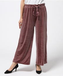 WEGO | WEGO/ベロアワイドパンツ(その他パンツ)