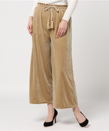 WEGO | WEGO/ベロアワイドパンツ(その他パンツ)