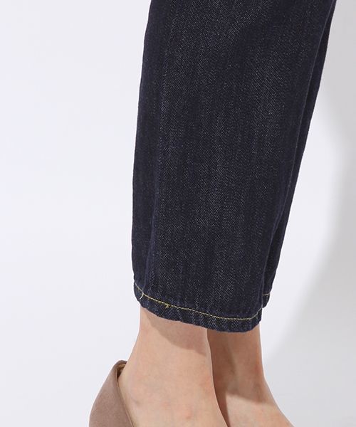 niko and...（ニコアンド）の「テーパードデニムパンツ（デニムパンツ・レディース・ダークブルー/インディゴブルー/ライトブルー・1/2/4/3）」の17枚目の写真