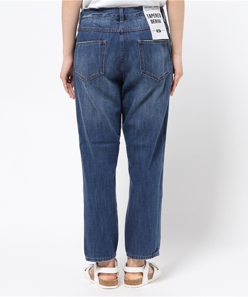 niko and...（ニコアンド）の「テーパードデニムパンツ（デニムパンツ・レディース・ダークブルー/インディゴブルー/ライトブルー・1/2/4/3）」の10枚目の写真