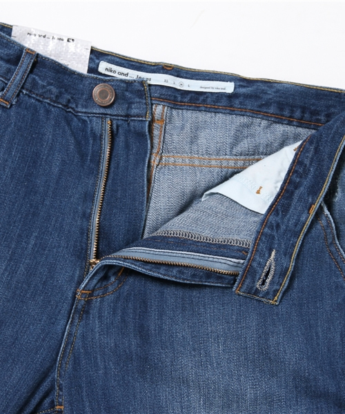 niko and...（ニコアンド）の「テーパードデニムパンツ（デニムパンツ・レディース・ダークブルー/インディゴブルー/ライトブルー・1/2/4/3）」の6枚目の写真