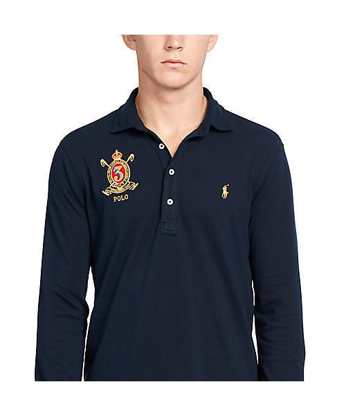 POLO RALPH LAUREN（ポロ ラルフ ローレン）の「ハンプトン ロングスリーブ シャツ（ポロシャツ・メンズ・ネイビー/グリーン/ブラック/レッド系1・LARGE/SMALL/MEDIUM/X-LARGE/X-SMALL）」の20枚目の写真