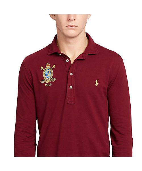 POLO RALPH LAUREN（ポロ ラルフ ローレン）の「ハンプトン ロングスリーブ シャツ（ポロシャツ・メンズ・ネイビー/グリーン/ブラック/レッド系1・LARGE/SMALL/MEDIUM/X-LARGE/X-SMALL）」の7枚目の写真